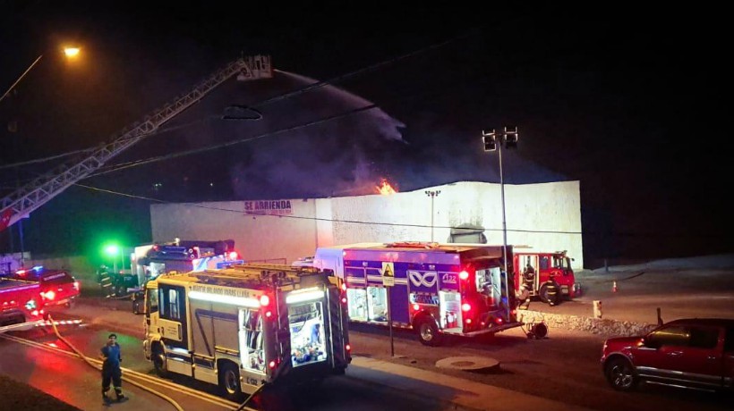  Incendio causo daños a ex disco Ballarta en Antofagasta