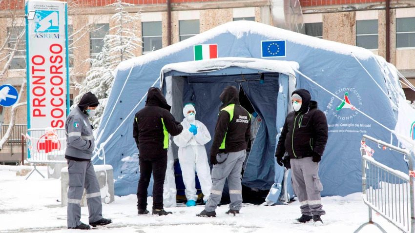  Italia sigue sufriendo por culpa del Coronavirus: Hoy se registraron 919 muertes