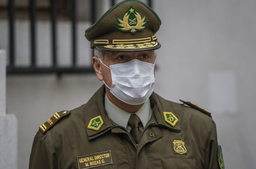  General director de Carabineros Mario Rozas entra en cuarentena