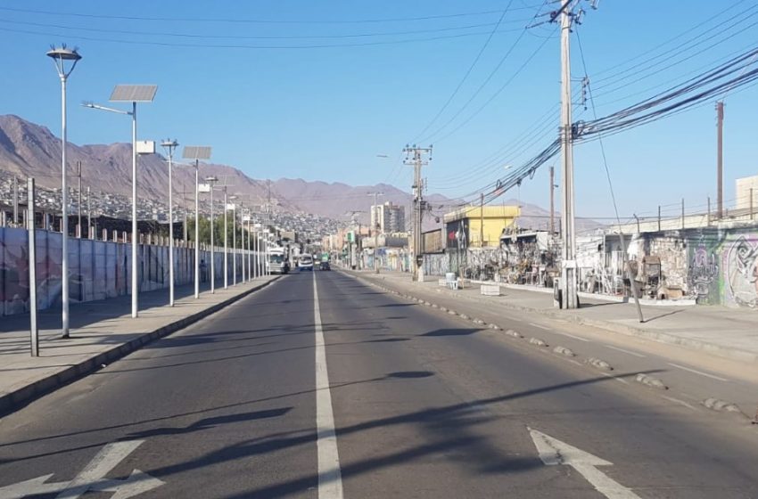  Así se encuentran las calles de Antofagasta tras la cuarentena