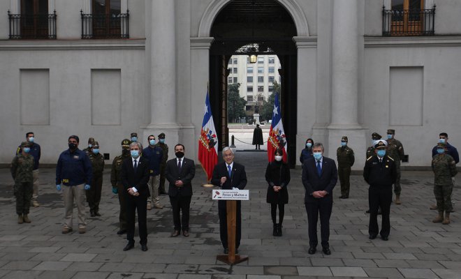  Piñera promulgó este jueves la ley que aumenta las sanciones a las personas que infrinjan las medidas sanitarias