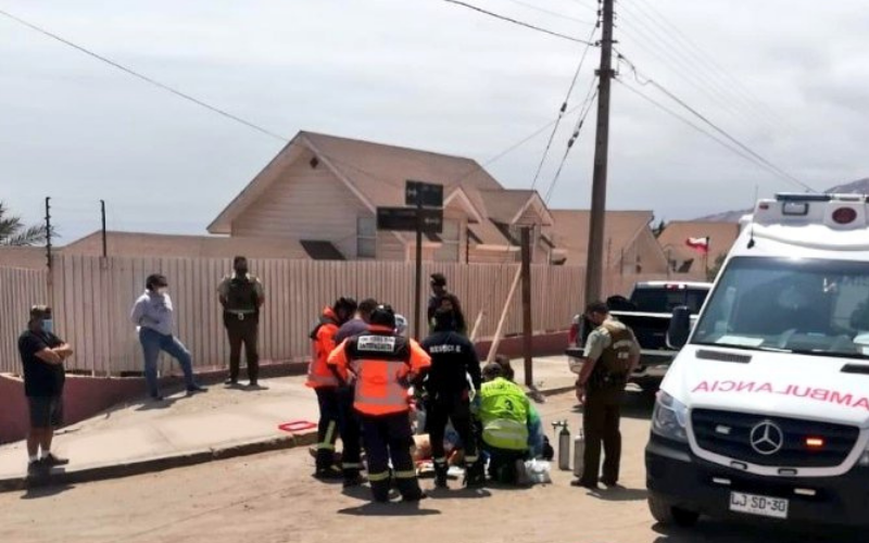  Ciclista fallece en el sector sur de Antofagasta al caer de su bicicleta