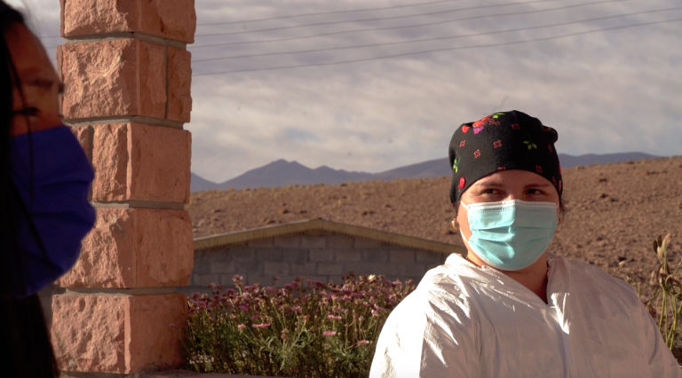  Comunidad de Talabre cuenta con equipo médico y albergue sanitario