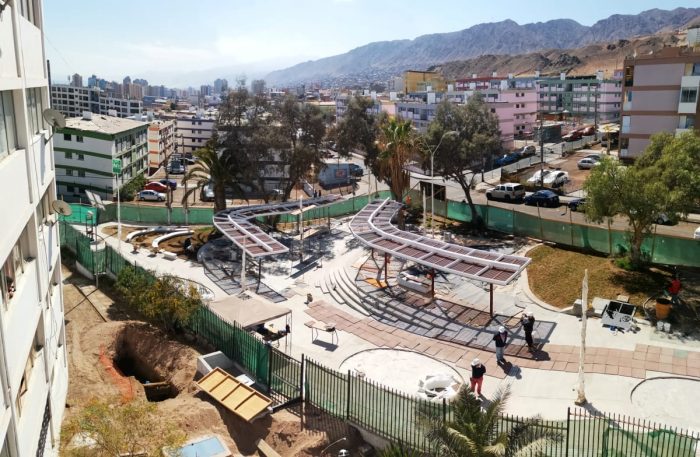  Ejecutan millonaria inversión para renovar el rostro del barrio «Gran Vía» de Antofagasta