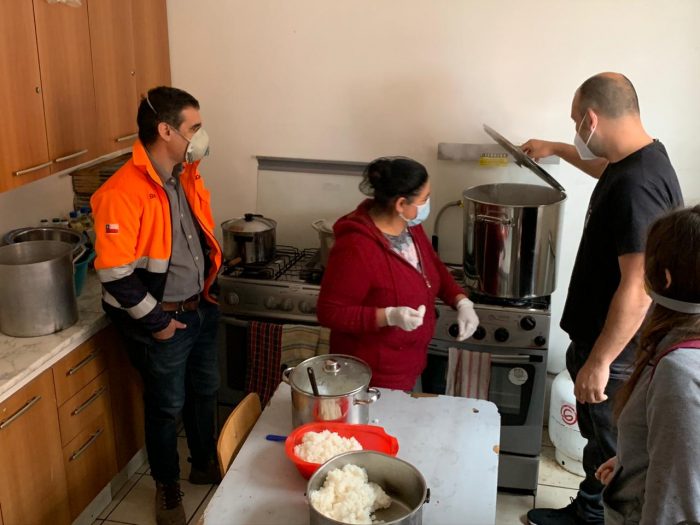  Sindicatos y empresa Escondida aportan a ollas comunes a través de la iniciativa comida para todos