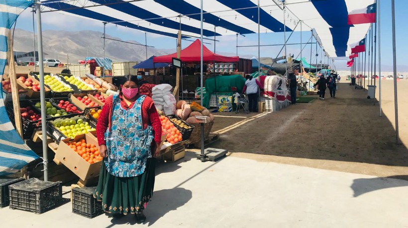  Agricultores de Altos La Portada venderán sus productos en recinto donde desarrollaba la feria de la minería Exponor