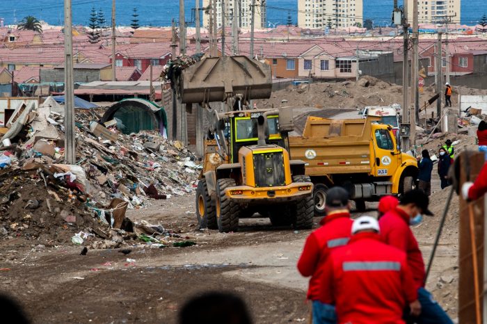  Realizan intenso operativo de intervención en sector La Chimba Alto de Antofagasta