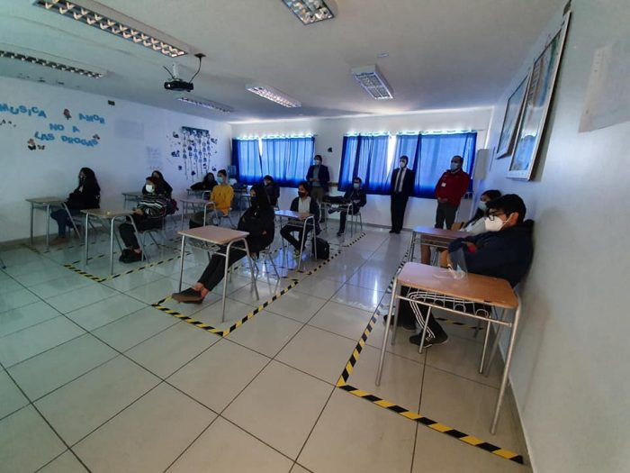  Dos nuevos establecimientos retoman las clases presenciales en Calama