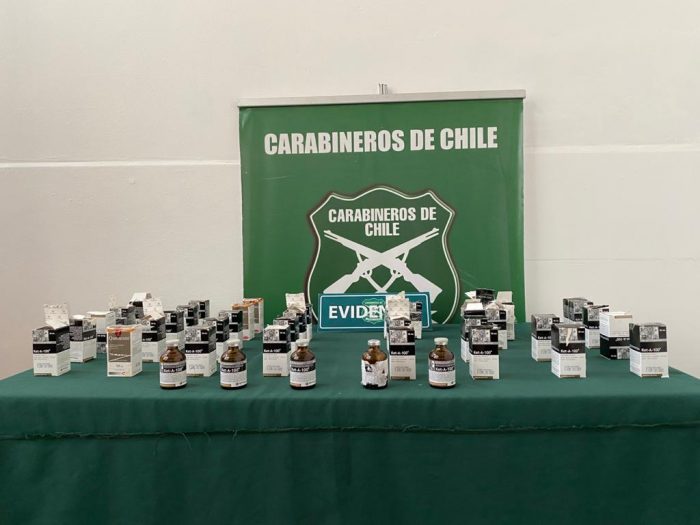  Carabineros sorprende tráfico de 6 millones de pesos en anestésico en Antofagasta