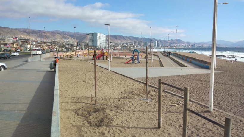  Ejecutarán proyecto en parque Los Pinares de Antofagasta: Obras consideran la remodelación de la cancha de fútbol