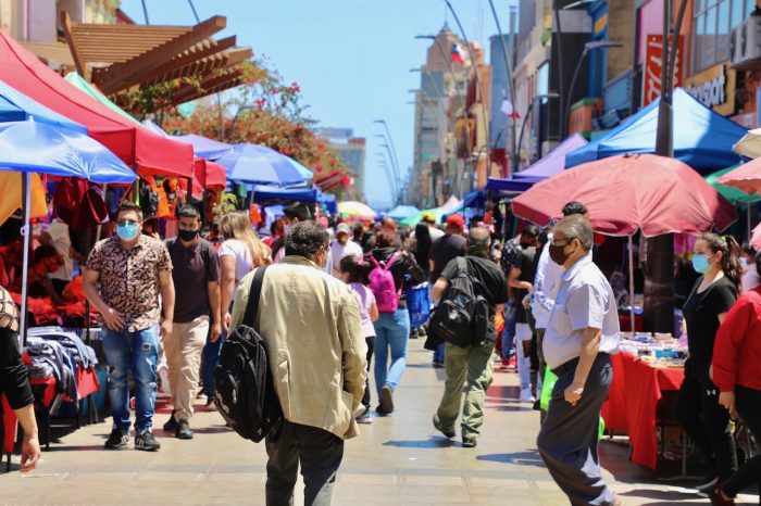  Municipio de Antofagasta reubicará a vendedores ambulantes que están en el centro de la ciudad