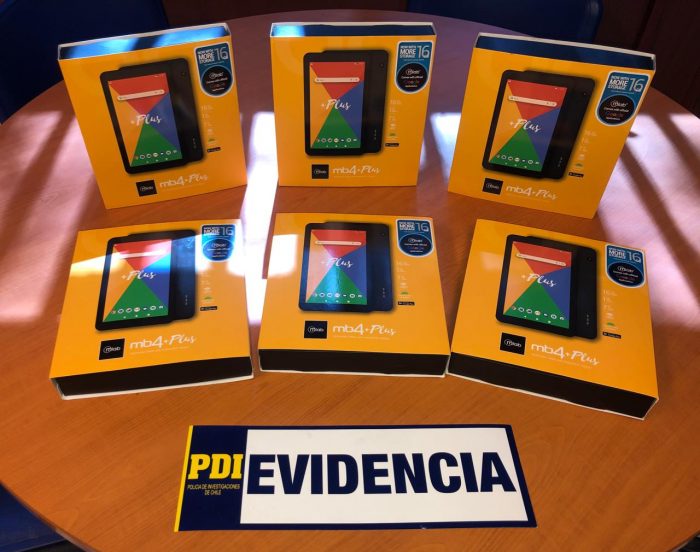  Delincuentes roban más de 140 tablets desde centro educacional de Calama