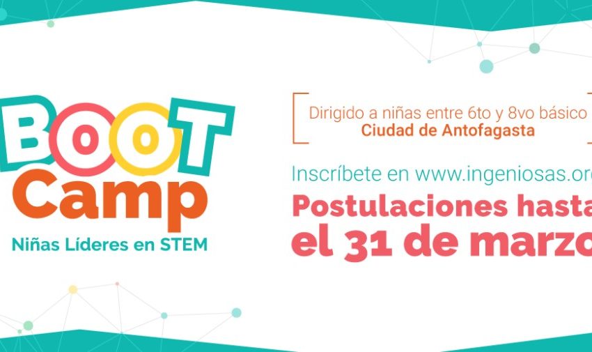  Ingeniosas y Escondida | BHP te invitan a postular al Bootcamp 2021: Niñas Líderes en STEM