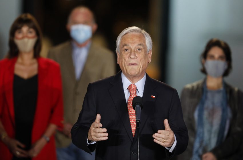  Piñera anuncio nuevo proyecto para el retiro del 10% en las AFP