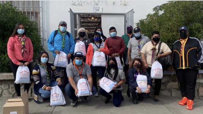  Tocopilla: Guías y Scouts apoyan entrega de equipos de campaña “Vamos chilenos”