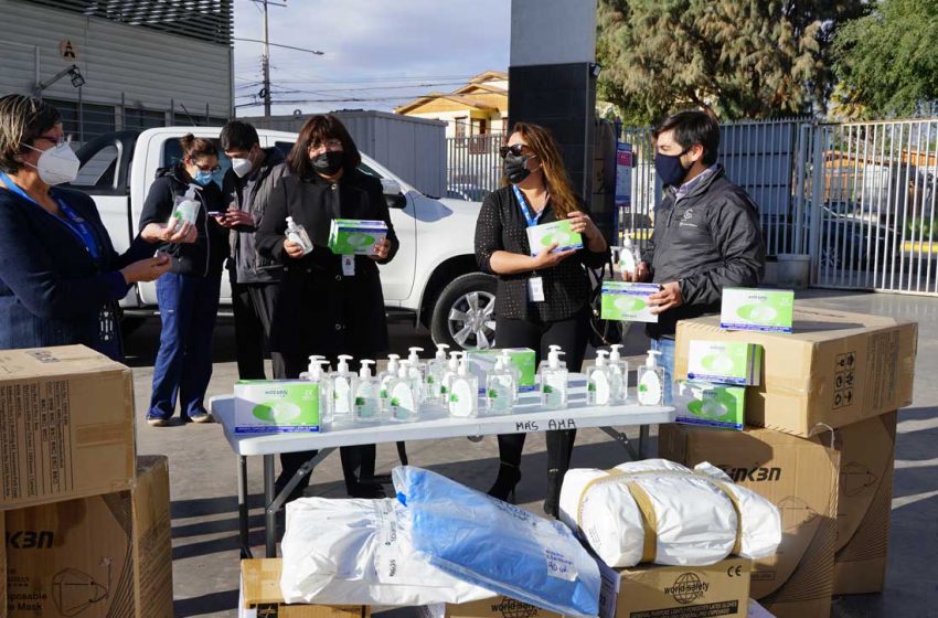  Posta de Ollagüe y COMDES Calama reciben insumos médicos de Minera El Abra