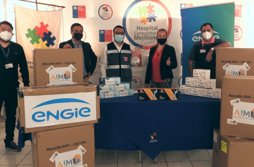  AIM y ENGIE donan elementos de protección para primera línea del Hospital Comunitario de Mejillones