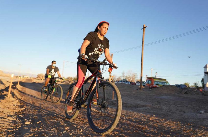  Comunidad de María Elena inaugura su primera ciclovía