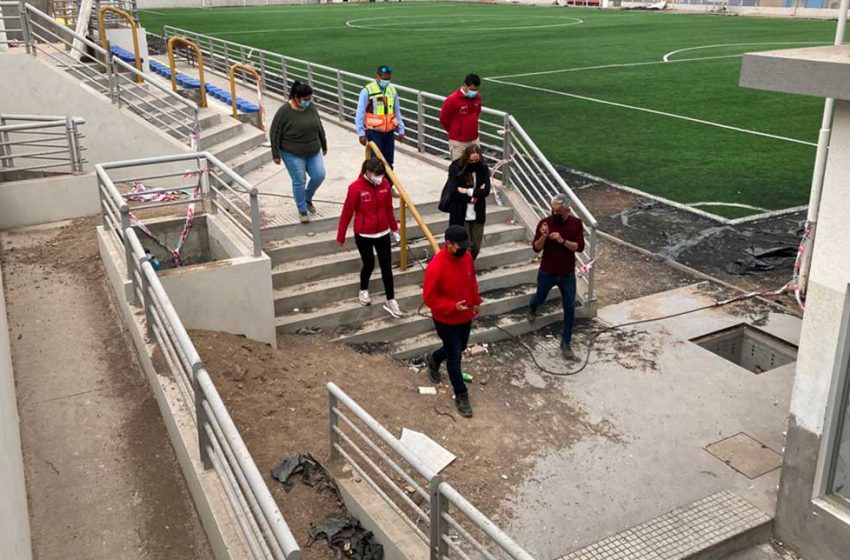  Otra vez: llaman a nueva licitación para terminar obras del Complejo Deportivo Escolar Corvallis de Antofagasta