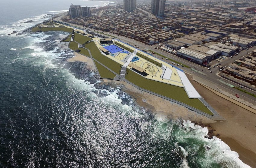  Antofagasta: en febrero partiría la construcción del paseo costero que unirá Los Pinares con El Trocadero
