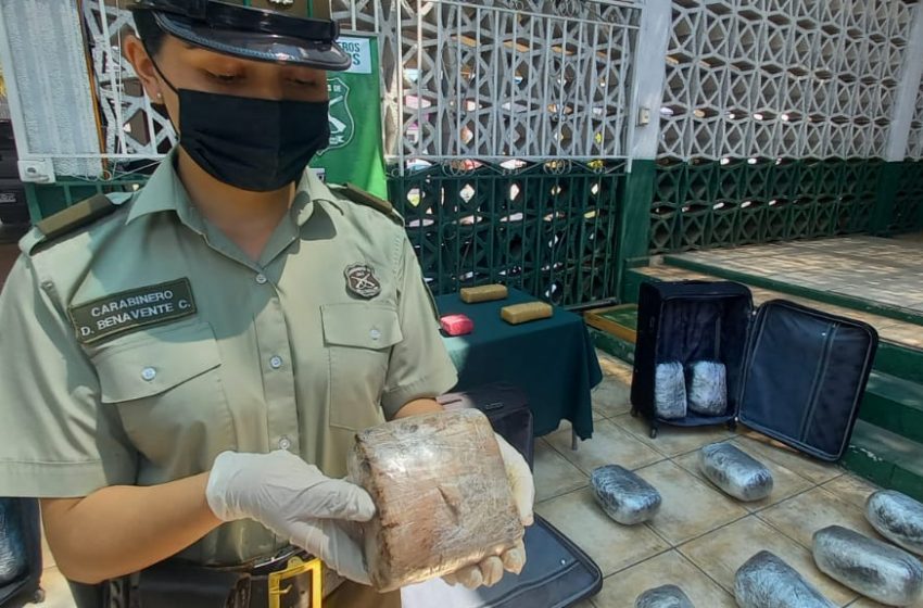  Sujetos que viajaban con 76 mil dosis de marihuana fueron detenidos en Antofagasta