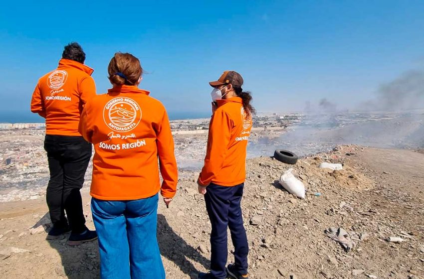  Plan de Limpieza del Gobierno Regional busca solucionar problemática de acumulación y quema de basura en La Chimba de Antofagasta