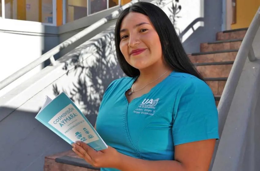  Antofagasta: estudiante aymara escribió libro para enseñar su cosmovisión a los profesionales de la salud