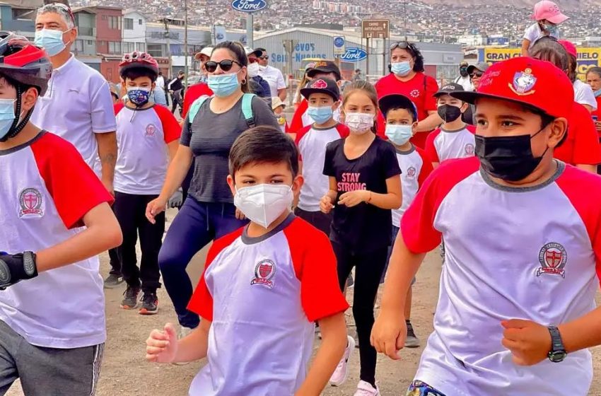 Más de dos mil escolares de la región de Antofagasta son parte de los talleres deportivos “Crecer en Movimiento”