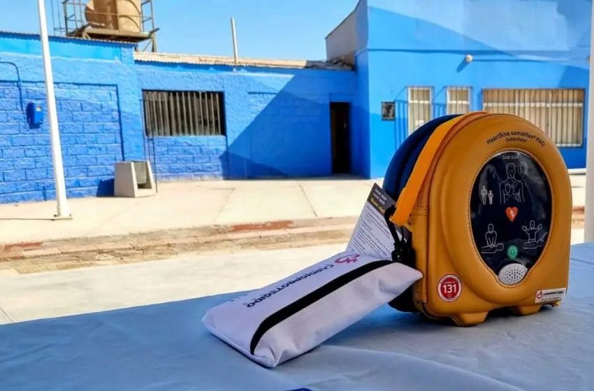  Posta Rural de Michilla cuenta con nuevo desfibrilador externo automático (DEA)