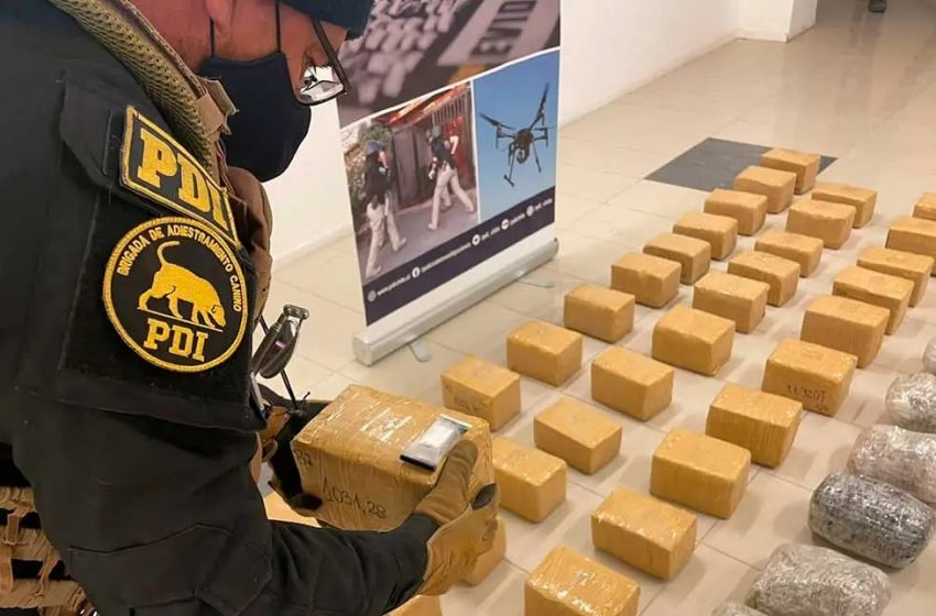  Calama: PDI detiene a dos ciudadanos bolivianos que trasladaban más 61 kilos de cannabis