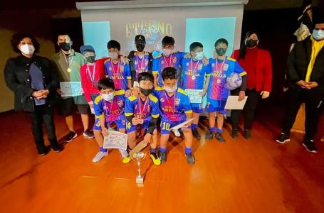 A dos años de su partida: estudiantes disputaron Torneo de Baby Fútbol en honor a Sergio Marchant