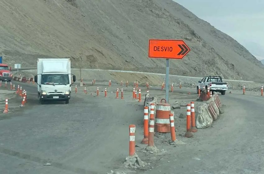  Inspeccionan reposición de elementos de seguridad vial en Ruta 1 al norte de Tocopilla