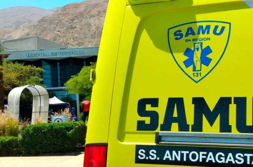  Funcionarios del SAMU anuncian paralización para este martes en la Región de Antofagasta