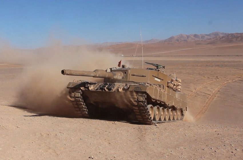  Antofagasta: se inició la competencia nacional de tanques del Ejército de Chile