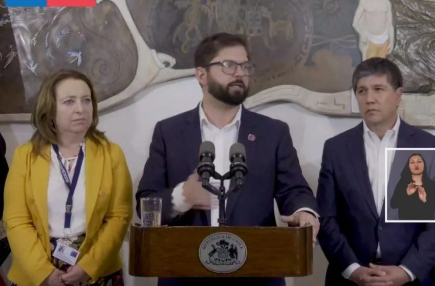 Presidente Boric anuncia desalojo de rucos en Antofagasta e intervención de población “El Golf”