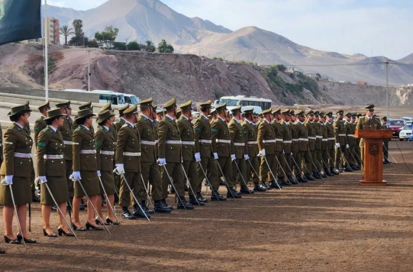  Carabineros refuerza sus servicios en la región de Antofagasta con 47 nuevos cabos y sargentos