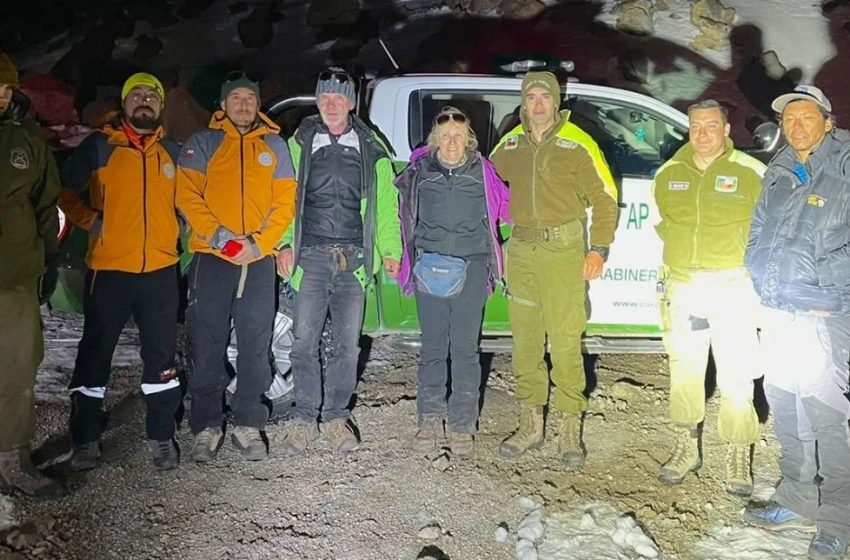  Región de Antofagasta: turistas alemanes fueron rescatados desde la cumbre del volcán Sairecabur