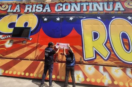 Salud prohíbe funcionamiento de circo en Antofagasta por graves faltas de seguridad