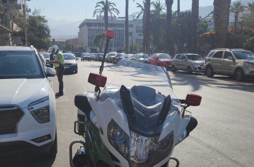  Más de 530 infracciones ha cursado carabinero este año por vehículos mal estacionados en el centro de Antofagasta