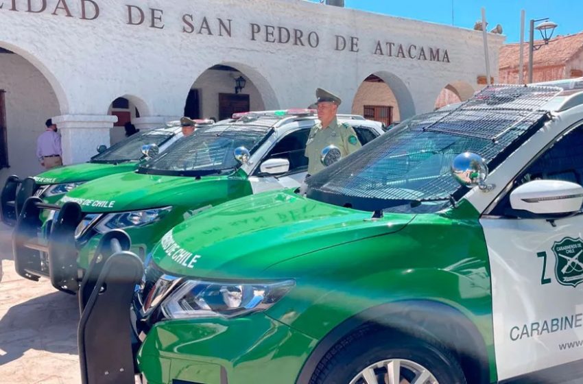  Región de Antofagasta: Gobierno Regional entrega nueve vehículos policiales a Carabineros