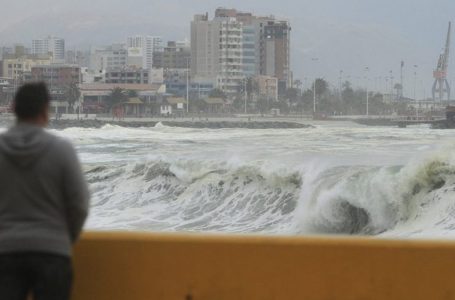 Nuevas marejadas previstas en la Región de Antofagasta desde mañana hasta el domingo