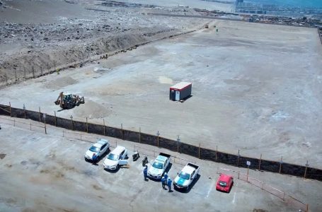 Cierre perimetral del exvertedero de Antofagasta lleva un 40% de avance: también instalarán cámaras de seguridad
