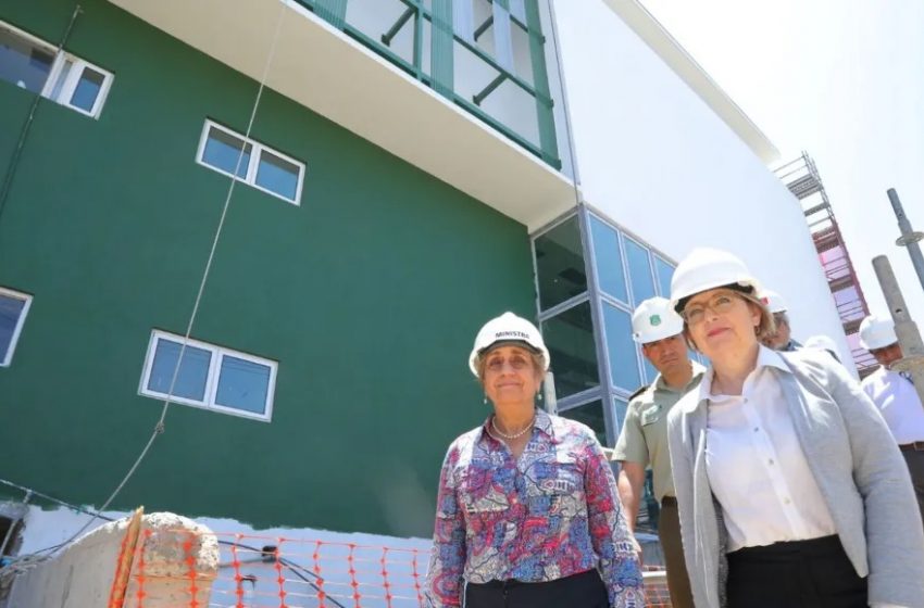  Obras de reposición de la Segunda Comisaría de Antofagasta alcanzan un 90% de avance