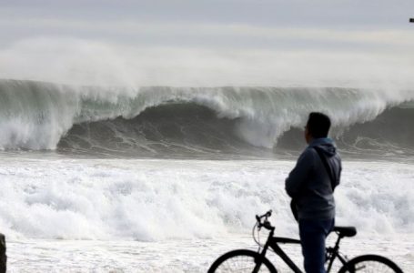 Marejadas afectarán las costas del país durante varios días