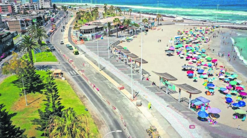  Pavimentación de Avenida Ejército en Antofagasta alcanza un 62% de avance
