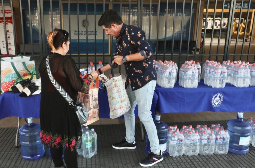  Municipalidad de Antofagasta habilita puntos de acopio por incendios en Viña del Mar