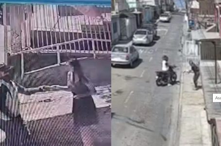 Éxito policial: Video revela arresto del motochorro que asaltaba a transeúntes en Antofagasta