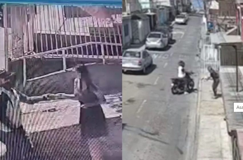  Éxito policial: Video revela arresto del motochorro que asaltaba a transeúntes en Antofagasta