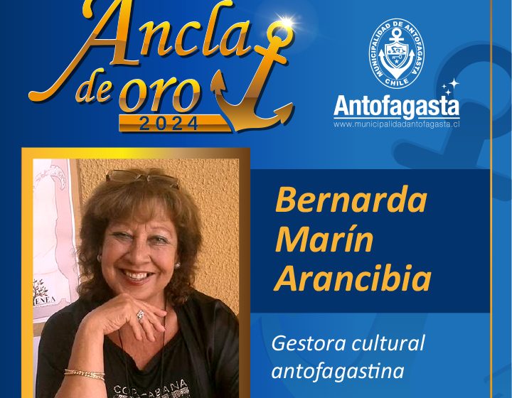  Escritora Bernarda Marín y LEA elegidos como Ancla de Oro 2024