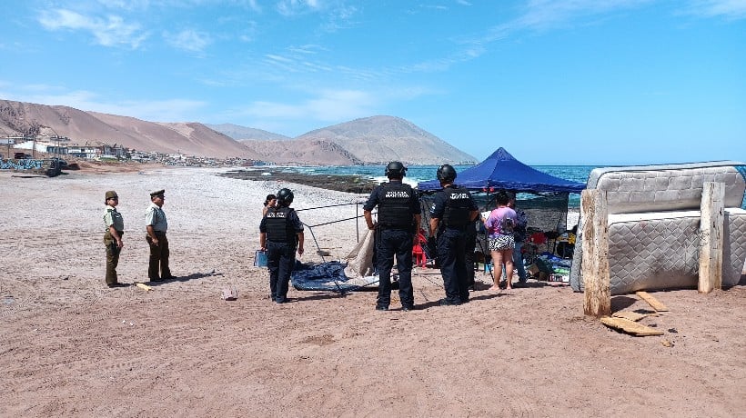  Operativo en borde costero de Antofagasta: Retiradas 1,5 toneladas de desechos tras fiscalización